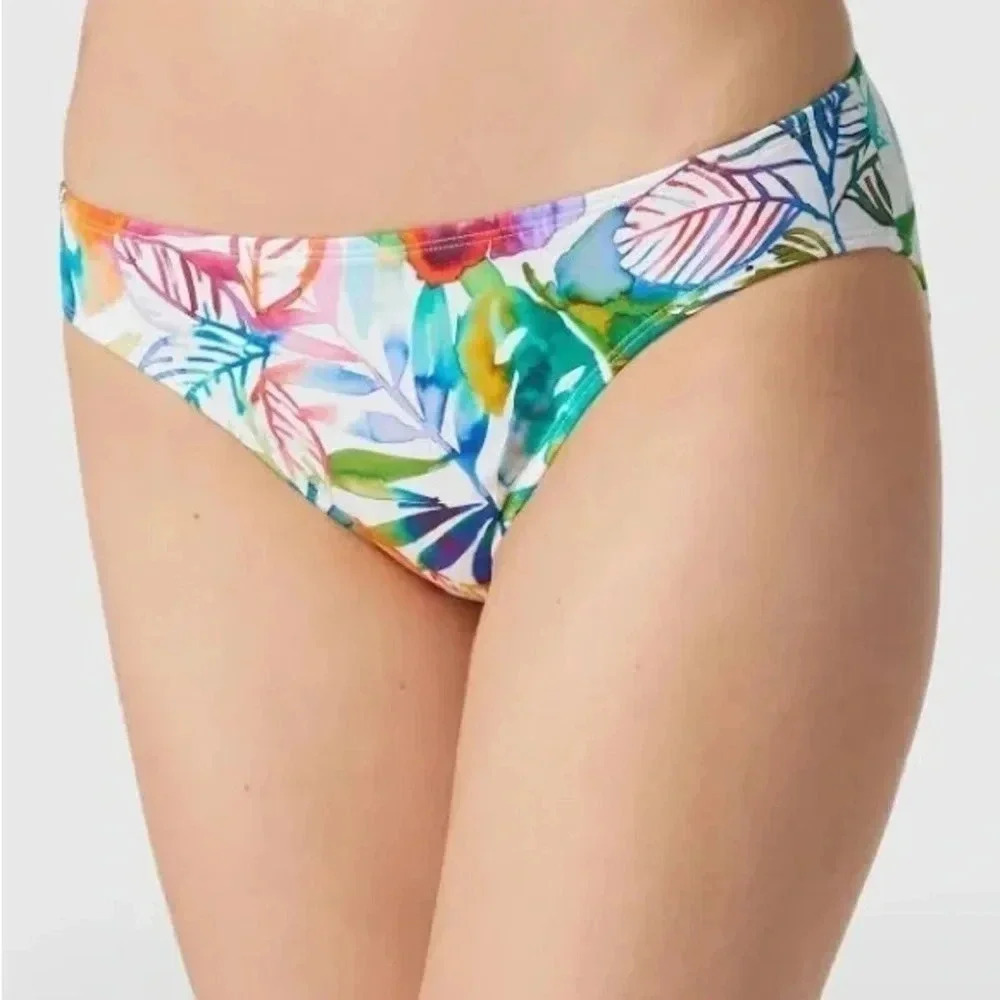 Ralph Lauren Women's Tropical Caribbean Hipster Bikini Swim Bottom size‎ 6